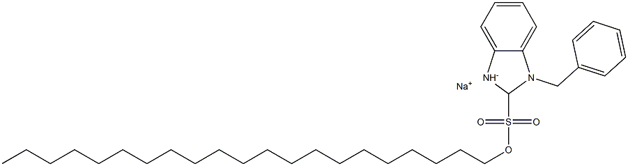 1-Benzyl-2,3-dihydro-2-henicosyl-1H-benzimidazole-2-sulfonic acid sodium salt