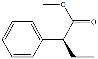 [S,(+)]-2-Phenylbutyric acid methyl ester Structure
