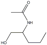 N-[1-(Hydroxymethyl)butyl]acetamide Struktur