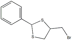 4-Bromomethyl-2-phenyl-1,3-dithiolane Struktur