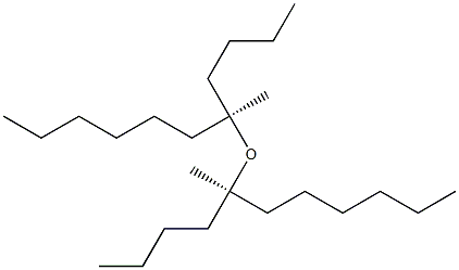 (-)-Butyl[(R)-1-methylheptyl] ether 结构式