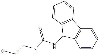 1-(2-Chloroethyl)-3-(9H-fluoren-9-yl)urea Structure