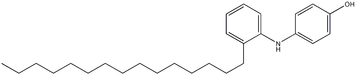 2'-Pentadecyl[iminobisbenzen]-4-ol Structure