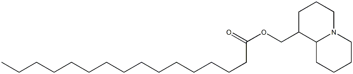 Octahydro-2H-quinolizine-1-methanol palmitate Structure