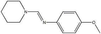 N-(Piperidinomethylene)-4-methoxyaniline|