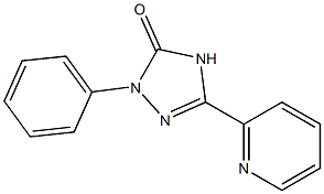 2-Phenyl-5-(2-pyridinyl)-2H-1,2,4-triazol-3(4H)-one