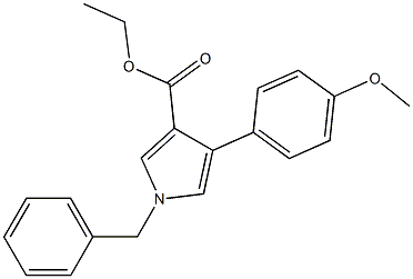  1-Benzyl-4-(4-methoxyphenyl)-1H-pyrrole-3-carboxylic acid ethyl ester