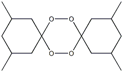 2,4,11,13-Tetramethyl-7,8,15,16-tetraoxadispiro[5.2.5.2]hexadecane Structure