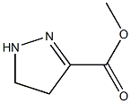 4,5-Dihydro-1H-pyrazole-3-carboxylic acid methyl ester 结构式