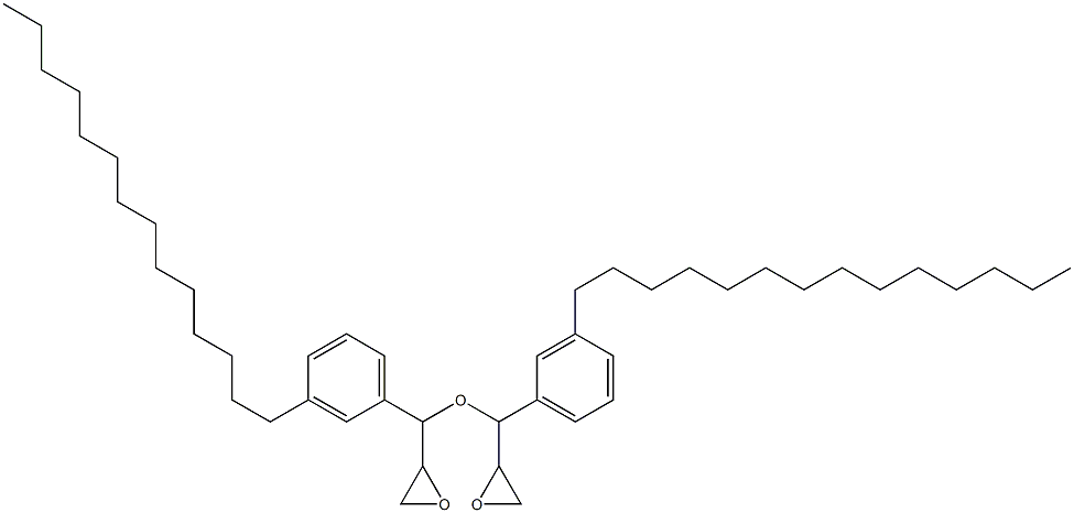 3-Tetradecylphenylglycidyl ether Struktur