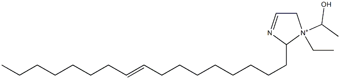  1-Ethyl-2-(9-heptadecenyl)-1-(1-hydroxyethyl)-3-imidazoline-1-ium