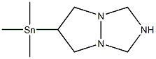 6-(Trimethylstannyl)tetrahydro-1H,5H-pyrazolo[1,2-a][1,2,4]triazole