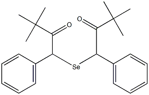 (2,2-Dimethylpropionyl)benzyl selenide Structure