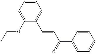 2-Ethoxy-trans-chalcone Struktur