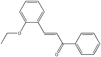 2-Ethoxy-trans-chalcone,,结构式