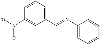 3-Nitro-N-phenylbenzenemethanimine Structure