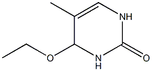 4-Ethoxy-5-methyl-3,4-dihydropyrimidin-2(1H)-one Structure