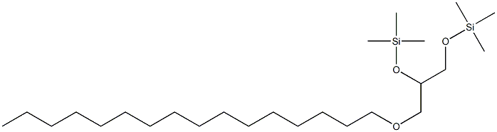  1-O-Hexadecyl-2-O,3-O-di(trimethylsilyl)glycerol