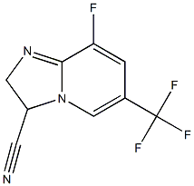 2,3-Dihydro-8-fluoro-6-(trifluoromethyl)imidazo[1,2-a]pyridine-3-carbonitrile|