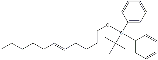(E)-1-[Diphenyl(tert-butyl)silyloxy]-5-undecene,,结构式
