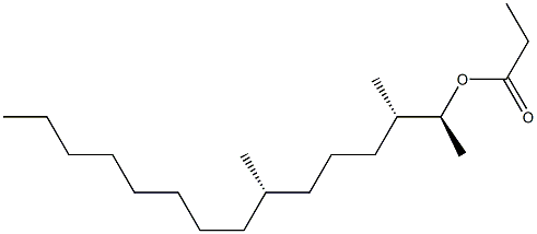 (2S,3S,7S)-2-(Propanoyloxy)-3,7-dimethylpentadecane|