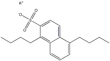 1,5-Dibutyl-2-naphthalenesulfonic acid potassium salt
