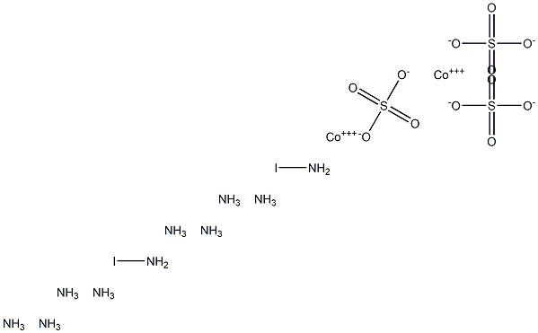 Iodopentamminecobalt(III) sulfate Structure
