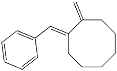 1-Benzylidene-2-methylenecyclooctane,,结构式