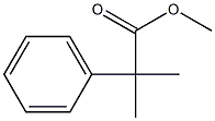 α,α-ジメチルベンゼン酢酸メチル 化学構造式