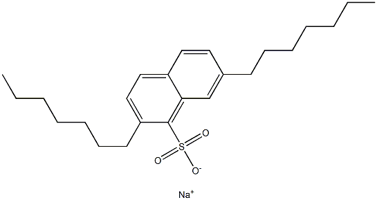 2,7-Diheptyl-1-naphthalenesulfonic acid sodium salt