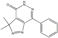  3,3-Dimethyl-7-phenyl-3H-pyrazolo[3,4-d]pyridazin-4(5H)-one