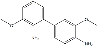 3,3'-Dimethoxy-2,4'-biphenyldiamine Struktur