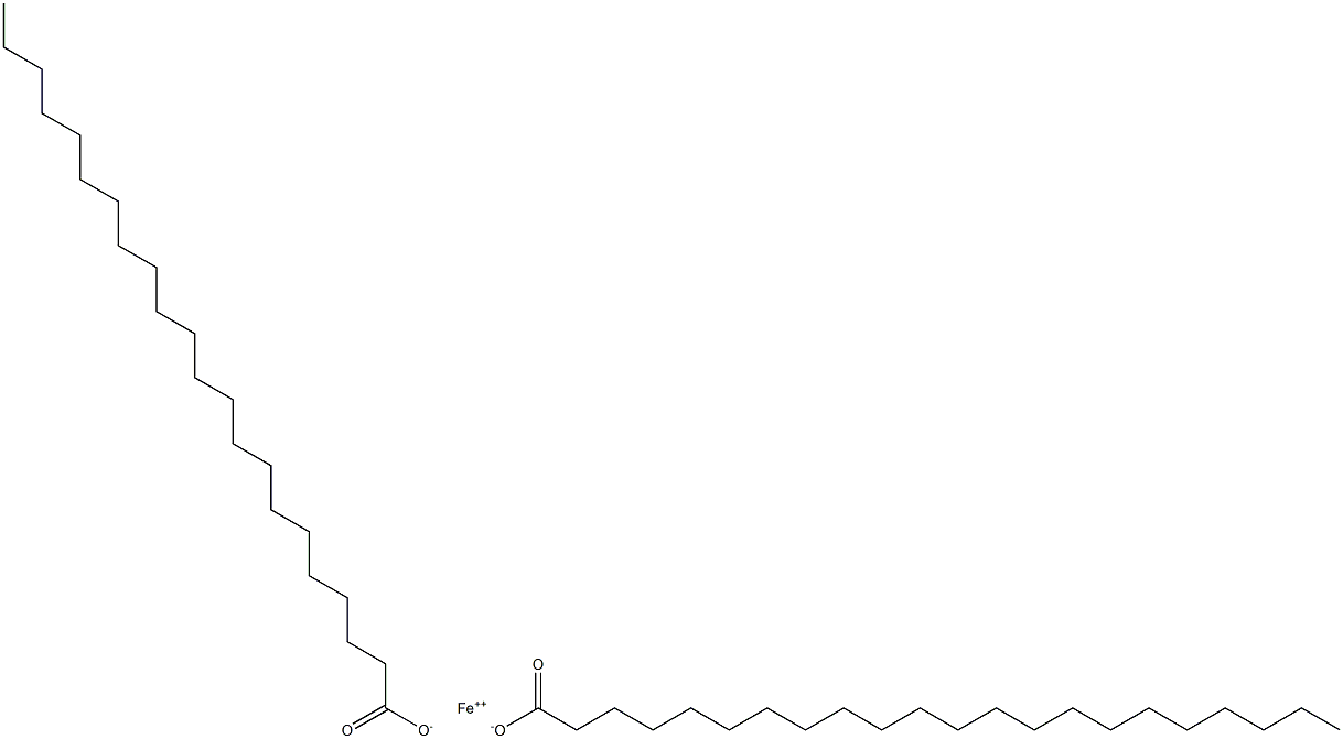 Didocosanoic acid iron(II) salt,,结构式