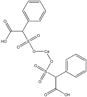 Bis(carboxyphenylmethylsulfonyloxy)calcium,,结构式
