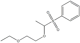  1-Ethoxy-2-[1-(phenylsulfonyl)ethoxy]ethane