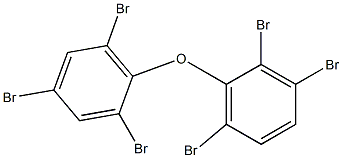 2,2',3',4,6,6'-Hexabromo[1,1'-oxybisbenzene] Structure