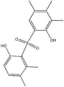  2,2'-Dihydroxy-3,4,5,5',6'-pentamethyl[sulfonylbisbenzene]