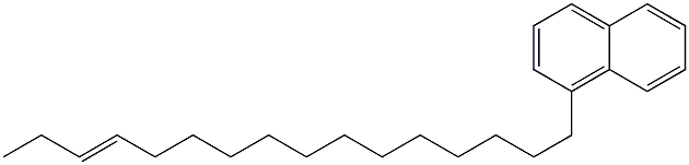 1-(13-Hexadecenyl)naphthalene Structure