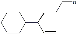 (4R)-4-Cyclohexyl-5-hexen-1-al Structure