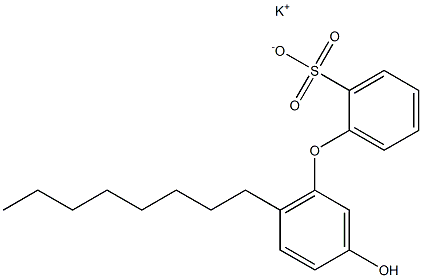 3'-Hydroxy-6'-octyl[oxybisbenzene]-2-sulfonic acid potassium salt