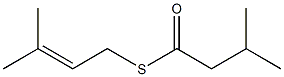 3-Methylbutanethioic acid S-(3-methyl-2-butenyl) ester