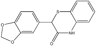 2-(3,4-Methylenedioxyphenyl)-2H-1,4-benzothiazin-3(4H)-one