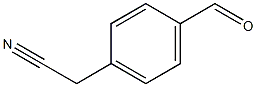 4-Formylphenylacetonitrile Structure