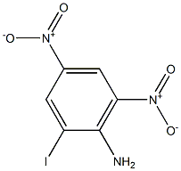 2-Iodo-4,6-dinitroaniline Structure