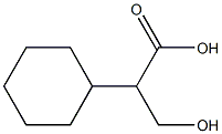 2-环己基-3-羟基丙酸 结构式