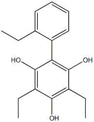 4,6-Diethyl-2-(2-ethylphenyl)benzene-1,3,5-triol|