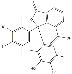 1,1-Bis(4-bromo-3-hydroxy-2,5-dimethylphenyl)-1,3-dihydro-3-oxoisobenzofuran-7-carboxylic acid|