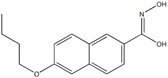 6-Butoxynaphthalene-2-carbohydroximic acid