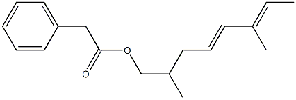 Phenylacetic acid 2,6-dimethyl-4,6-octadienyl ester