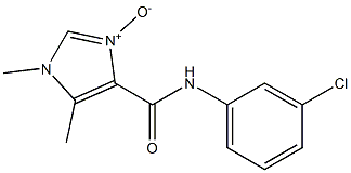 1,5-Dimethyl-N-(3-chlorophenyl)-1H-imidazole-4-carboxamide 3-oxide Struktur